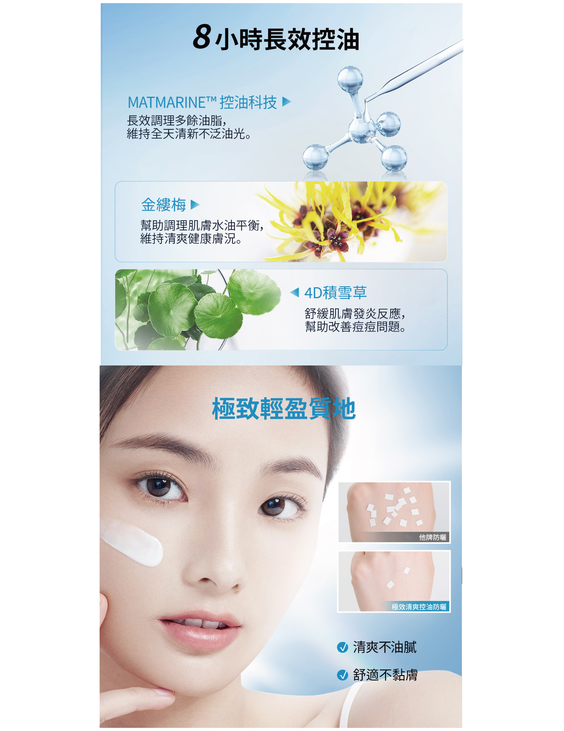 Y.O.U 極效清爽控油防曬乳 40ml 商品圖